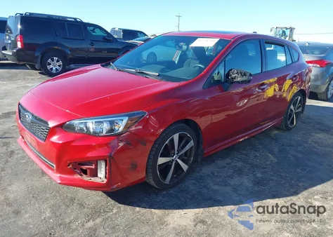 2017 Subaru Impreza 2.0I Sport from USA, damaged, VIN 4S3GTAM65H3745895